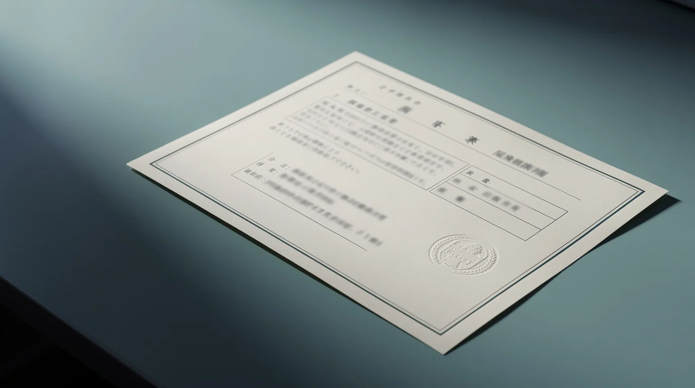 登記事項証明書